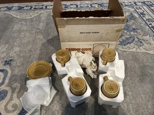 Vintage Lenox Temperware Honig Kaffee Tee Becher Tasse und Untertasse New Old Stock - Bild 1 von 11