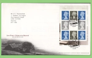 G.B. 2005 Jane Eyre booklet pane Royal Mail First Day Cover, Tallents - Picture 1 of 1
