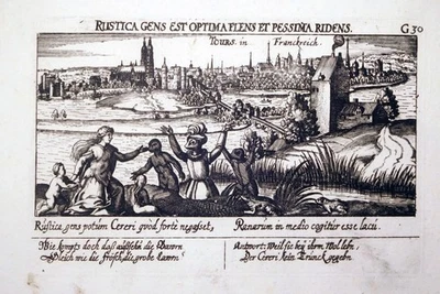 Radierung, Tours,  D. Meisner/ E. Kieser, 1623, Schatzkästlein, Fauser 14140 - Bild 1 von 4