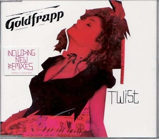 Goldfrapp Twist CD Europe Mute 2003 single has info sticker on front LCDMUTE311 - Bild 1 von 3