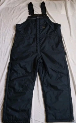 Walls Work Wear Insulated Bib Overalls Blue Quilted Lined Work Pants Mens 2XL  - Image 1 of 4
