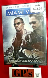 Miami Vice (DVD, 2006 Canadian) (DEUX FLICS A MIAMI)   Jamie Foxx BRAND NEW - Foto 1 di 3