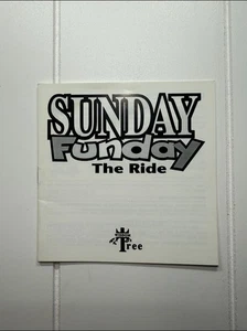 VINTAGE NOS NEW SUNDAY FUNDAY THE RIDE WEISHEITSBAUM SPIELANLEITUNG 1995 NINTENDO NES - Bild 1 von 1