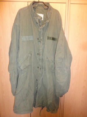 US Parka ( Fishtail ) , Man's M - 65  Gr. M - R - Bild 1 von 4