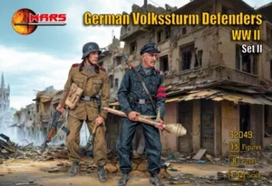 Mars Figures 32049 1:32 German Volkssturm Defenders WW II Set II - Picture 1 of 3