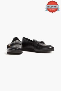 RRP€630 1017 ALYX 9SM Leather Loafer Shoes US6 EU36 UK3 Crocodile Pattern
