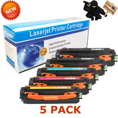 5-Pack CLT-K504S H.Y. Toner Set for Samsung C1860FW C1810W CLP-415NW CLX-4195FW - Изображение 1 из 4