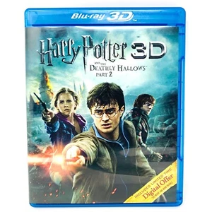 Harry Potter and the Deathly Hallows: Part II 2 3D (Blu-ray/DVD, 2011, 4-Disc) - Foto 1 di 7
