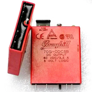 2Pcs GRAYHILL 70G-ODC5B Solid State Relay with Lamp 4Pins 3.5A 60VDC - Picture 1 of 1