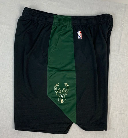 Milwaukee Bucks Shorts Nike Authentic NBA Team Issue Pro Basketball Mens 50 3XL Cover