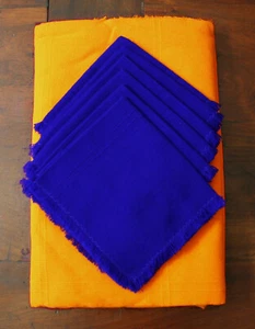 Mexican Party Round Tablecloth for Cinco de Mayo Fiesta with 6 Napkins - Picture 1 of 1