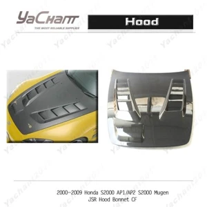 Carbon JSR Front Hood Bonnet Cover For 00-09 Honda S2000 S2K AP1 AP2 Mugen - Picture 1 of 12