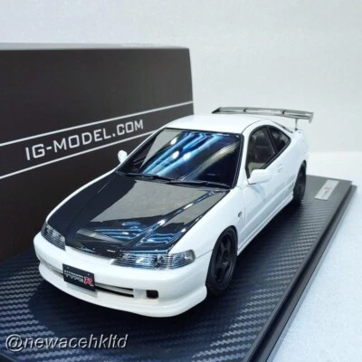 Honda Integra (DC2) Type R White IGNITION MODEL 1/18 #IG3054 - Image 1 of 2