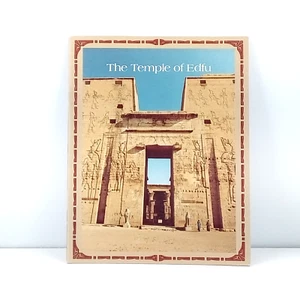 Vintage 1989 The Temple of Edfu Egypt Tourist Visitor Guide Booklet - Picture 1 of 2