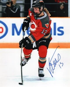 Tereza Vanisova signed Ottawa Charge PWHL 8x10 photo Women's Hockey #3 - Picture 1 of 1