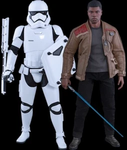 Star Wars Hot Toys Finn and Stormtrooper from The Force Awakens. Brand New - Picture 1 of 6
