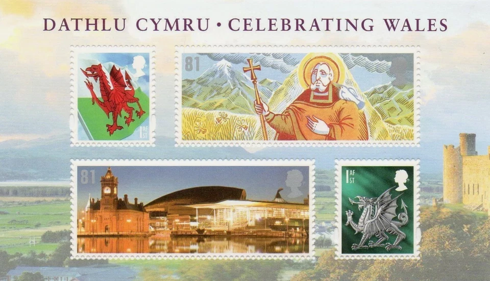 GB MNH MINIATURE SHEET 2009 Celebrating Wales MSW147 - Image 1 of 1