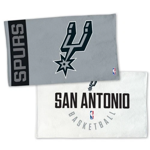 Toalla de vestuario en cancha San Antonio Spurs Foto 1 de 1