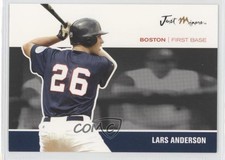 2007 Just Minors Just Auto Black /50 Lars Anderson #JA-01