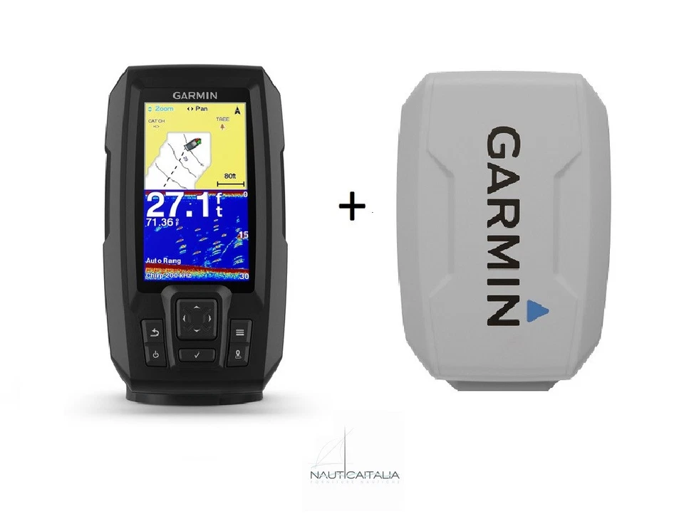 GARMIN STRIKER 4 PLUS ECO/GPS CON TRASDUTTORE CHIRP + COVER  - 010-01870-01 - Immagine 1 di 1