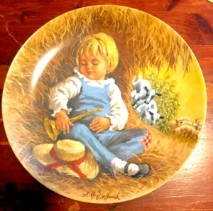 Reco, International Decorative Plate "Little Boy Blue" #05515G - Picture 1 of 6