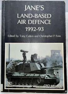 Tony Cullen & Christopher Foss Jane's Land-Based Air Defence 1992-93 Paperback - Picture 1 of 7