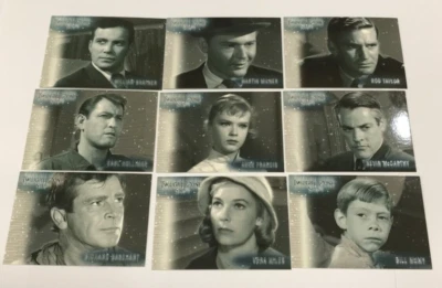 1999 Twilight Zone Series 1 Trading Card Twilight Star Chase Card Full Set (9) - Image 1 of 4