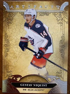 20-21 UD Artifacts Hockey 52 Gustav Nyquest - Image 1 of 2