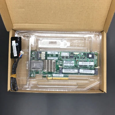 HP Smart Array P222 6GB/s 512MB Cache PCIe SAS Controller 633537-001 + Battery - Bild 1 von 4