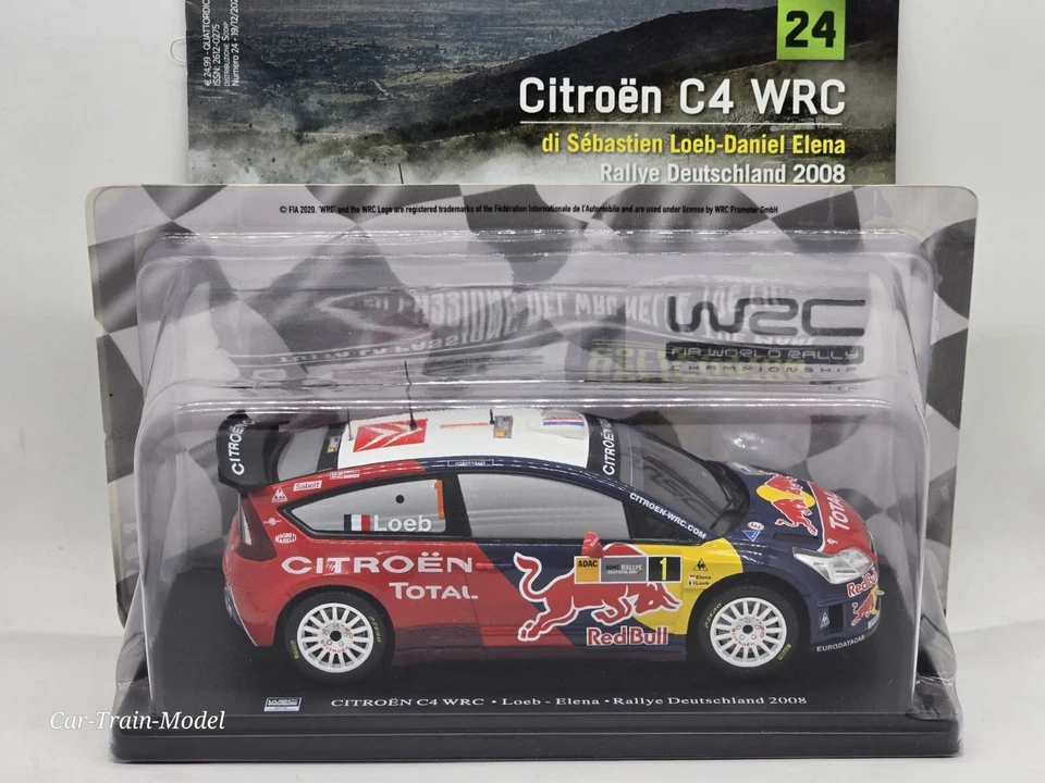 Citroen C4 WRC - Rallye Deutschland 2008 -  WRC Collection 1:24 - Immagine 1 di 1