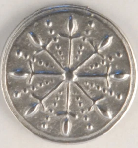 Dirk, Pewter Button, 5/8″ - Bild 1 von 5