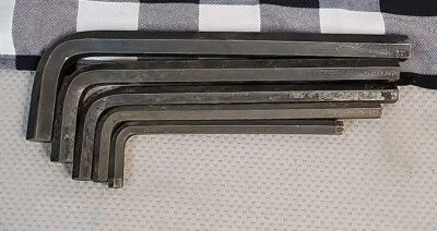 Lot Of 5 Allen Wrenches / Hex Keys - 10mm, 12mm, 17mm, 19mm, - Image 1 of 4