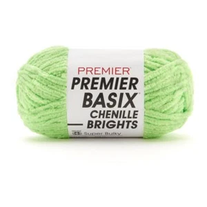 Premier Basix Chenille Brights Yarn - Kiwi - Picture 1 of 1