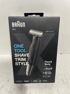 Navaja eléctrica inalámbrica todo en uno Braun XT5200 en seco y húmedo con 6 accesorios - Imagen 1 de 8