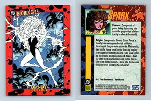 Sparx #66 DC Bloodlines 1993 Skybox Trading Card - Picture 1 of 1