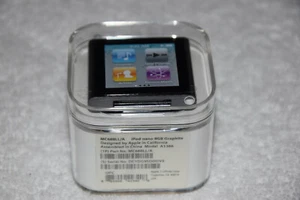Apple iPod nano 6ta Generación Grafito 8GB MC688LL/A Reproductor MP3 Coleccionable Nuevo - Imagen 1 de 7
