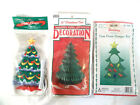 Christmas Tree Door Hanger Kit, Centerpiece 12" Tissue Tree And 20 Treat Bags