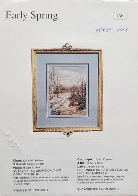 Early Spring Cross Stitch Pattern By Chart Only af - Image 1 of 2