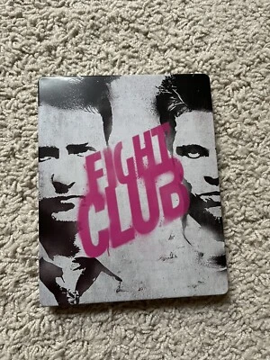 Fight Club - Blu Ray Steelbook - Rare! OOP! Boxing Movie ONE DENT MINT DISC ✅ Foto 1 de 4