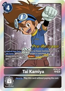 Tai Kamiya Pre-Release Foil - ST15-14 NM - Digimon TCG - Bild 1 von 1