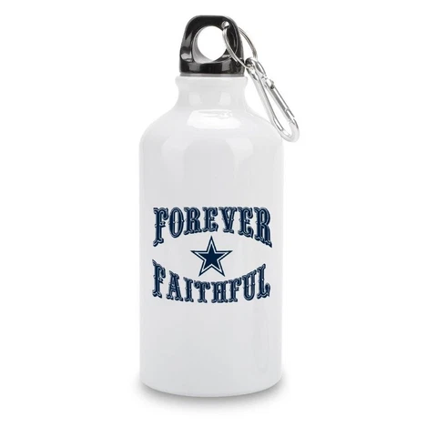 Forever Faithful Dallas Cowboys Sport Bottle Portable Bike Water Bottle Cover
