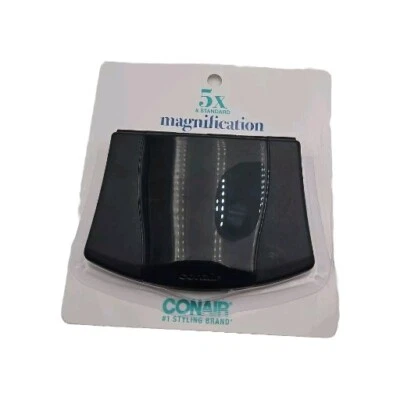 5x Magnifcation Compact Mirror Con Air New - Image 1 of 4