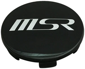 NEW RARE MSR WHEEL RIM CENTER CAP ACC 3217 02 SNAP IN BLACK # 3217 MADE IN KOREA - Picture 1 of 2