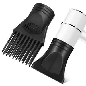  2 Pcs Hair Dryer Comb Diffuser Universal Hair Dryer Nozzle Attachment - Picture 1 of 11
