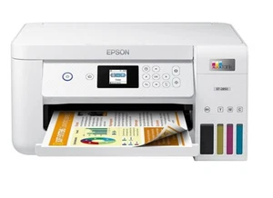 Epson EcoTank ET-2850 White Wireless Color All-in-One Printer™ - Picture 1 of 5