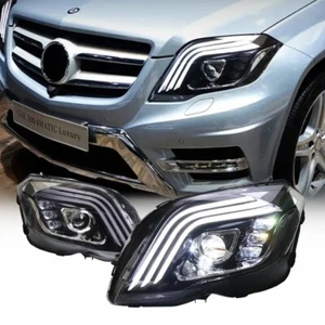 Upgrade For Mercedes-Benz GLK260 GLK GLK300 2008-2015 LED Headlight Sequential - Picture 1 of 14