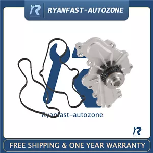 water pump AW6348 for 12-19 Edge Explorer Flex Taurus MKS MKT MKX 3.5L 3.7L - Picture 1 of 16