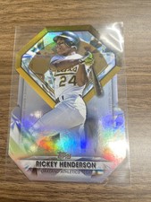 2022 TOPPS RICKEY HENDERSON /75 DIAMOND GREATS DIE CUT #DGDC-20 Athletics HOF