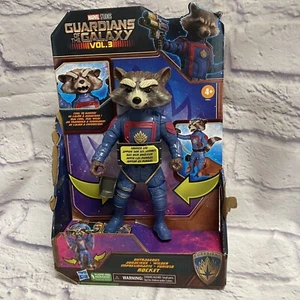 Hasbro, Marvel, Rocket Action Toy, 2023, Guardians of The Galaxy Vol. 3, New - Picture 1 of 11