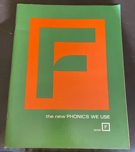 Vintage 1972 The New Phonics We Use Book F workbook #351 206 - Picture 1 of 6